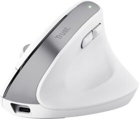 Trust BAYO+ Ergonomic Wireless BT Mouse White - bílá
