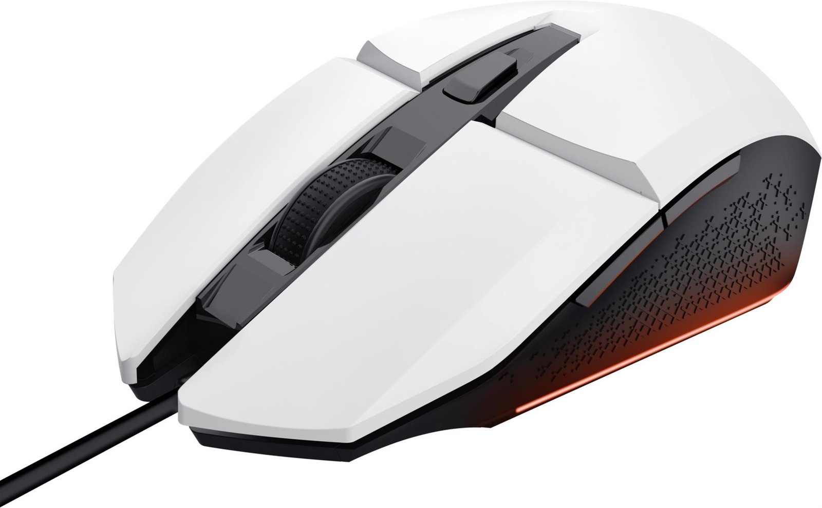 Trust GXT109W FELOX Gaming Mouse White - bílá