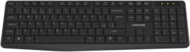 CANYON KB-W01 EN/CS Wireless Black - CZ