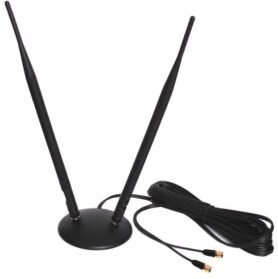 GSM/3G/LTE SMA dvojitá magnetická anténa 7dB