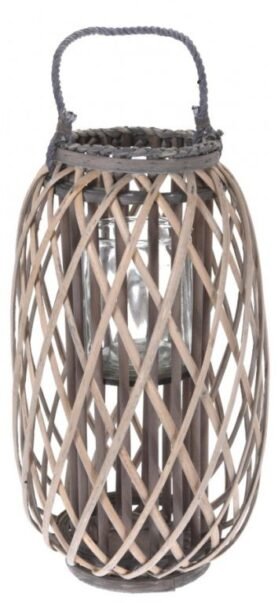 Koopman Lucerna štípaná Vrba průměr 28 cm, výška 50 cm, černá