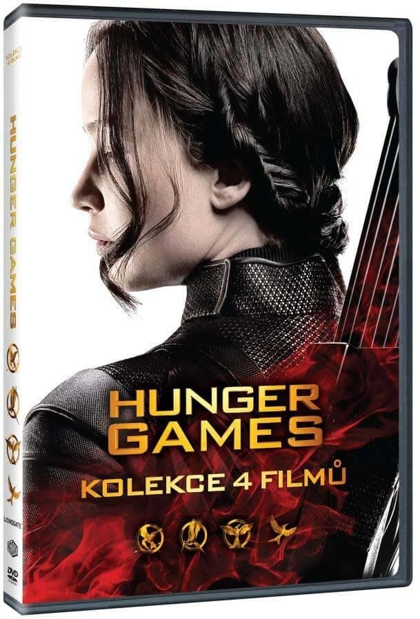 Hunger Games kolekce 1-4 (4 DVD)