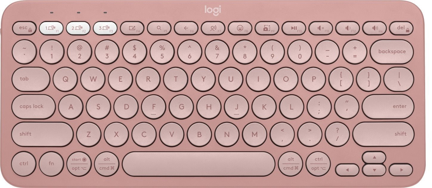 Logitech Pebble Keyboard 2 K380s, Rose - US INTL