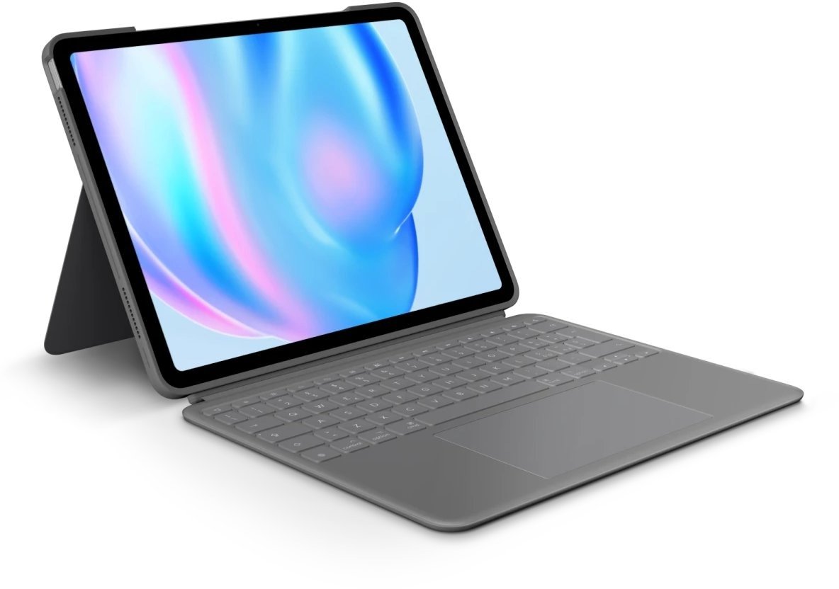 Logitech Combo Touch pro iPad Air 11" (M2), Oxford Grey - US INTL