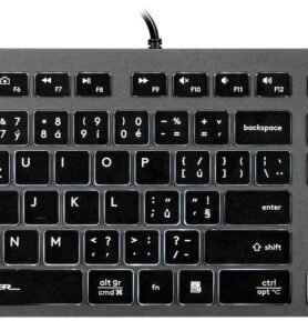 A4tech FX60 s bílým podsvícením USB šedá - CZ
