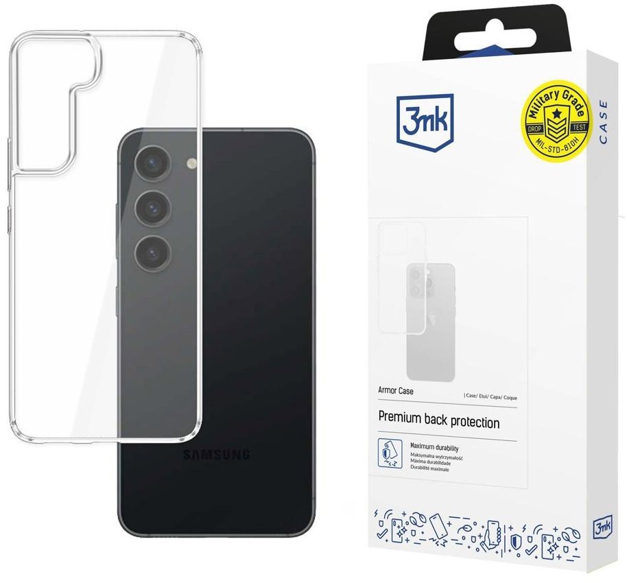 3MK Armor case pro Samsung Galaxy S23 (SM-S911) čirý /AS