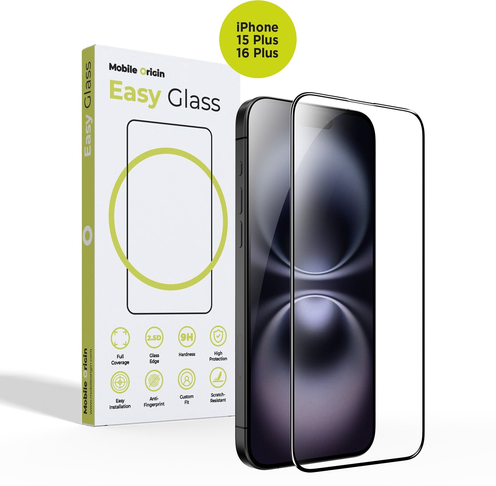 Mobile Origin EasyGlass iPhone 15 Plus/ 16 Plus
