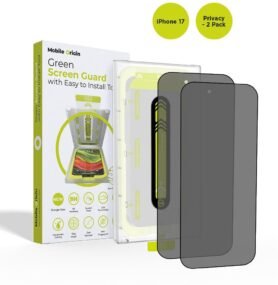 Mobile Origin Screen Guard Privacy With Easy Applicator 2 Pack iPhone 17