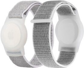 Mobile Origin AirTag Strap Grey