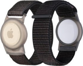 Mobile Origin AirTag Strap Black