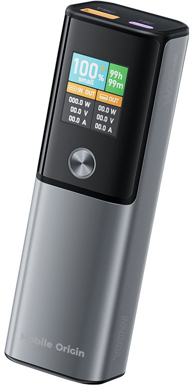 Mobile Origin 100W PD 14000mAh Display PowerBank PB12 - USB-C + USB-A