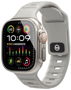 Mobile Origin Strap Light Gray Apple Watch 49mm/46mm/45mm/44mm/42mm