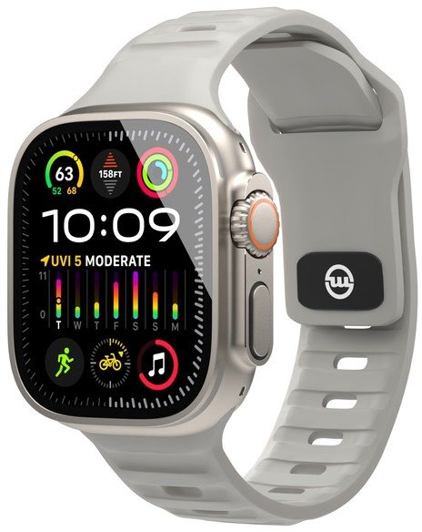 Mobile Origin Strap Light Gray Apple Watch 49mm/46mm/45mm/44mm/42mm