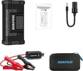 AVAPOW T8 MAX 12V jump starter 6000A 24000mAh