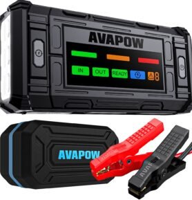 AVAPOW TJ18 12V jump starter 2000A 12000mAh
