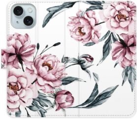 iSaprio Pink Flowers pro iPhone 15