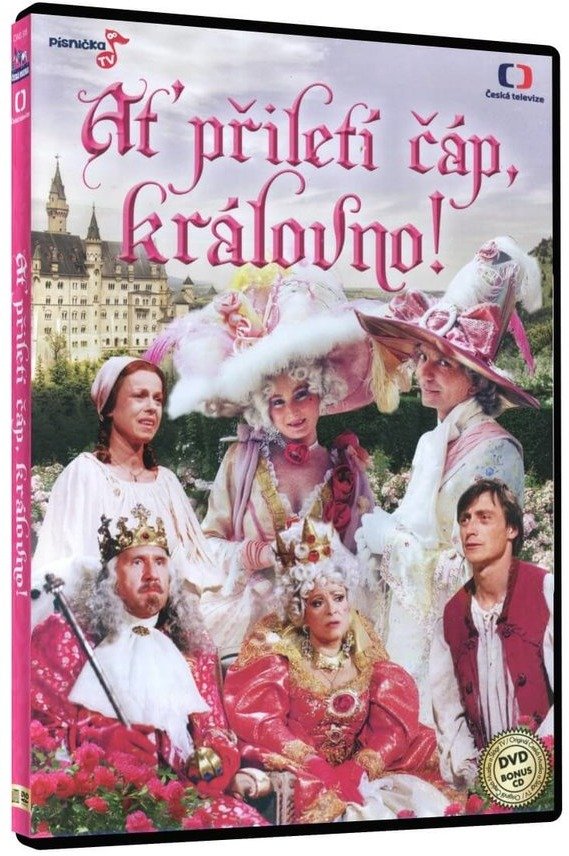 Ať přiletí čáp, královno! DVD+CD - DVD