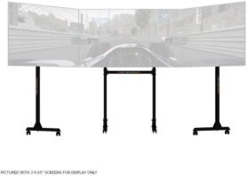 NEXT LEVEL RACING Free Standing Triple Monitor Stand