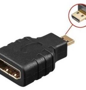 PremiumCord Adapter HDMI A samice - micro HDMI D samec