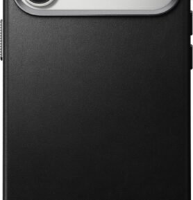 Nomad Traditional Leather Case Black iPhone 17 Pro Max