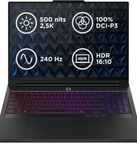 Lenovo Legion Pro 7 16IAX10H Eclipse Black kovový