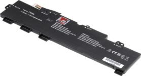 T6 Power pro Hewlett Packard HSTNN-LB8H, Li-Poly, 11,55 V, 4850 mAh (56 Wh), černá