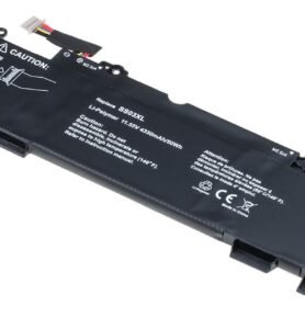 T6 Power pro Hewlett Packard EliteBook 745 G5, Li-Poly, 11,55 V, 4330 mAh (50 Wh), černá