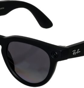 Meta RAY-BAN Meta Headliner (Standard) Smart Glasses (Gen 2) - Matte Black, Grey Polarized Gradient
