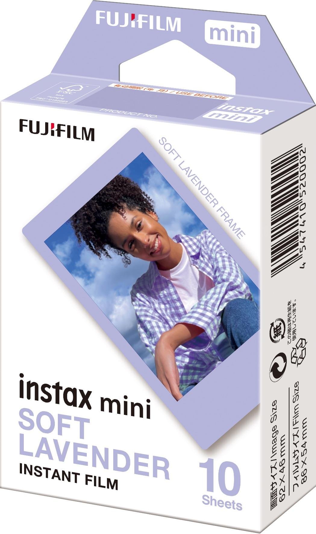 FujiFilm film instax mini Soft Lavender 10ks