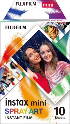 Fujifilm instax mini Film Spray Art WW 1