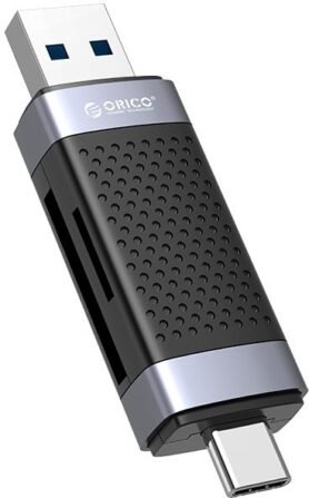 ORICO TF+SD Dual Port USB3.0 Dual Head Card Reader
