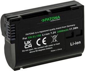 PATONA pro Nikon EN-EL15B 2400mAh Li-Ion Premium