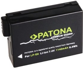 PATONA pro Canon LP-E8 1140mAh Li-Ion Premium