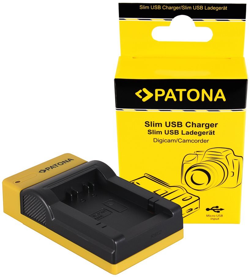 PATONA Foto Panasonic DMW-BMB9 slim, USB