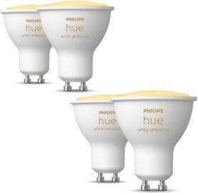Philips HueWA 4.3W GU10 2P EUR + Philips HueWA 4.3W GU10 2P EUR