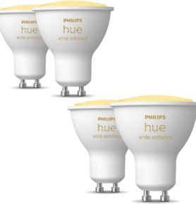 Philips HueWA 4.3W GU10 2P EUR + Philips HueWA 4.3W GU10 2P EUR