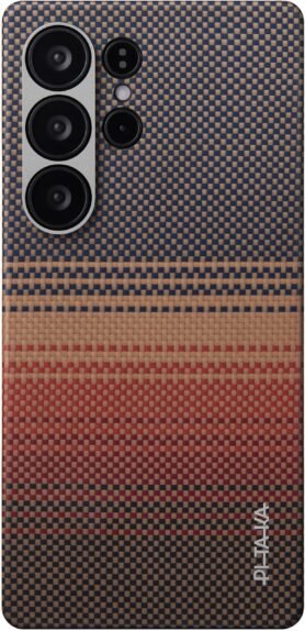 Pitaka Tactile Woven Case Sunset Samsung Galaxy S25 Ultra