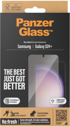 PanzerGlass Samsung Galaxy S24+/S25+ s instalačním rámečkem