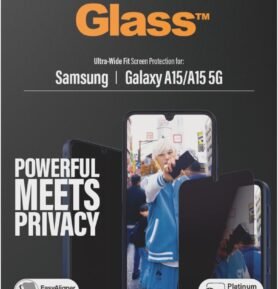 PanzerGlass Privacy Samsung Galaxy A15/A15 5G s instalačním rámečkem