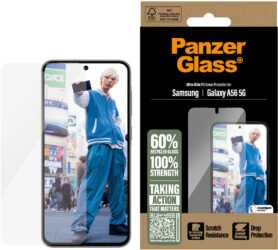 PanzerGlass Samsung Galaxy A56 5G s instalačním rámečkem