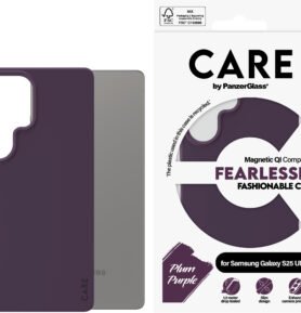 PanzerGlass CARE kryt Samsung Galaxy S25 Ultra Fearlessly fialový (Plum Purple) QI