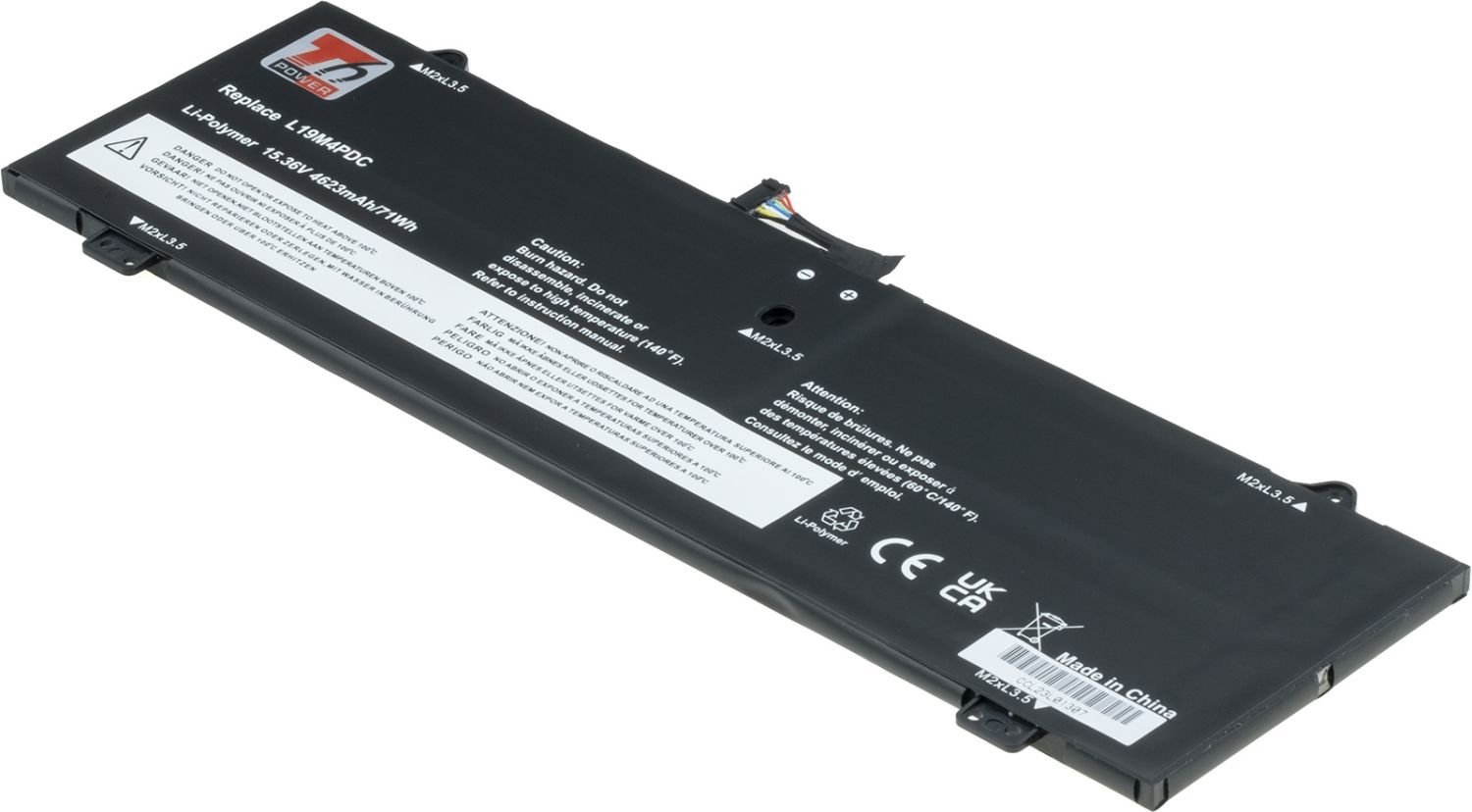 T6 Power pro Lenovo Yoga 7-14ITL5, 7-15ITL5, 4623 mAh, 71 Wh, 4cell, Li-pol