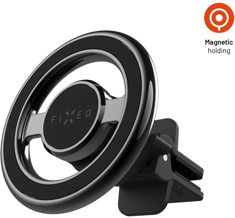 FIXED MagMount Vent do ventilace s podporou MagSafe černý