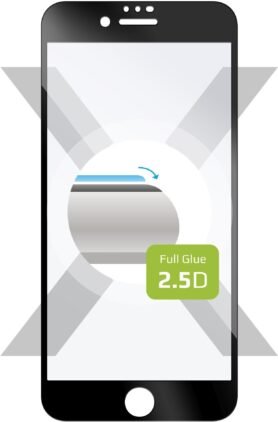 FIXED FullGlue-Cover pro Apple iPhone 7/8/SE (2020/2022) černé