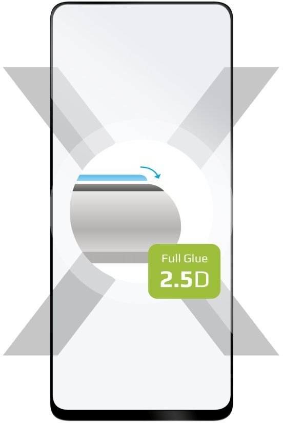 FIXED FullGlue-Cover pro Xiaomi Redmi 12 4G/5G/13 4G/Poco M6/M6 Plus 5G černé