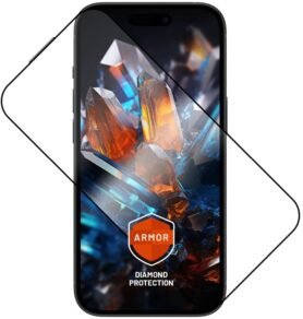 FIXED Armor s aplikátorem pro Apple iPhone 15 Plus černé