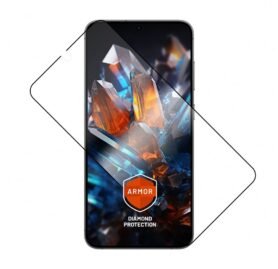 FIXED Armor s aplikátorem pro Samsung Galaxy S24+ s podporou čtečky v displeji černé