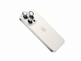 FIXED Camera Glass pro Apple iPhone 16 Pro/16 Pro Max bílý titan