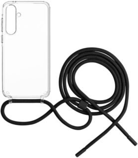FIXED Pure Neck s černou šňůrkou na krk pro Samsung Galaxy A35 5G