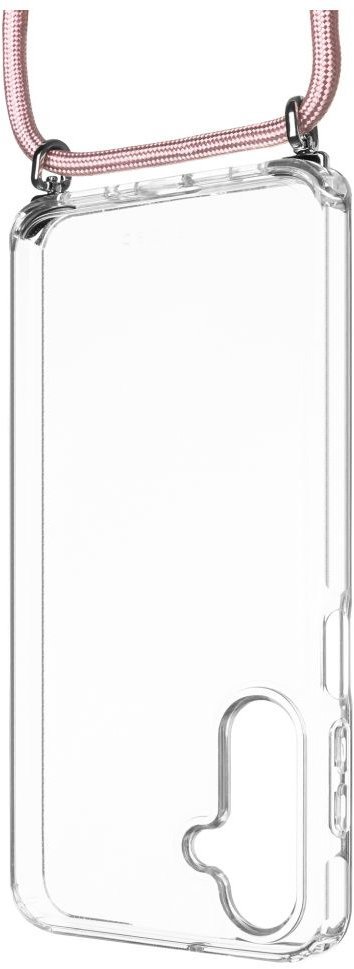 FIXED Pure Neck s odnímatelnou růžovou šňůrkou na krk pro Samsung Galaxy A16 4G/5G